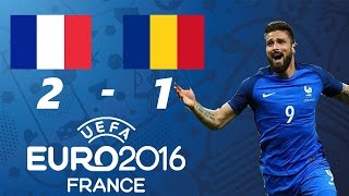 France vs Romania 2-1 All Goals & Highlights