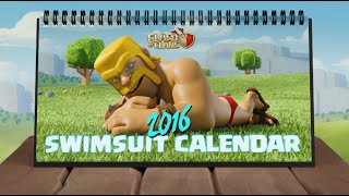 Official 2016 Clash of Clans Desk Calendar