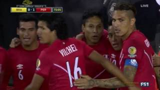 Peru vs Brazil 1-0 - Goal & Highlights - Copa America 2016 (ENGLISH)