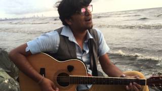 lagg ja gale + chambey acoustic guitar cover by Sanjay V Kumar