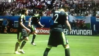 Gareth Bale GOAL England vs Wales 0-1 | UEFA EURO 2016 - 16/06/2016