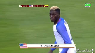 USA vs Ecuador 2-1 Gyasi Zardes Goal Copa America Centenario 2016