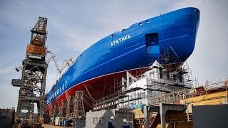 Russian icebreaker 'Arktika' to break obstacles, keep sailing