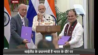 Several MoUs signed between the India and Thailand