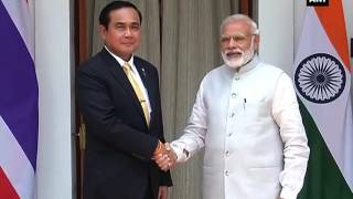 PM Modi meets his Thai counterpart
