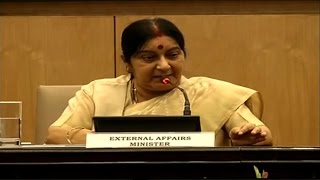 India has always maintained talks only solution to resolve India Pak issue: Â Sushma Swaraj