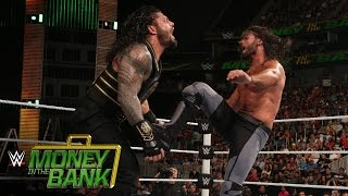Roman Reigns vs. Seth Rollins - WWE World Heavyweight Title Match: WWE Money in the Bank 2016