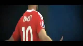 Rusia vs Gales 0-3 Goal RAMSEY EURO 2016