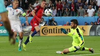 Slovakia VS England 0-0 All Goals & (EURO 2016)