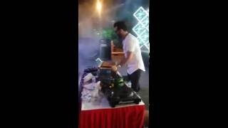 DJ Amit performig with his band (rockstarboyz) in a Corporate event