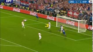 Croatia vs Spain 2-1 /UEFA Euro 2016 - Ivan Perisic's goal 21-6-2016