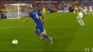 Nikola Kalinic Goal / Croatia 1-1 Spain / UEFA Euro 2016 / 21.06.2016