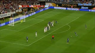 Messi becomes Argentina's all-time highest goalscorer win amazing free-kick!!!
