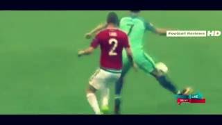 Hungary vs Portugal 3-3 (Euro 2016) Cristiano Ronaldo Amazing Back-Heel Goal