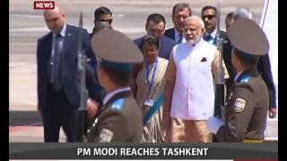 PM Narendra Modi reaches Tashkent