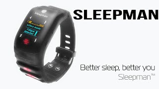 New Wearable Gadget To Help You Sleep Better | Sleepman