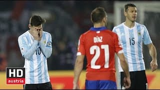 Penales Completos Argentina vs Chile 0-0 (2-4) - Final Copa America Centenario 2016