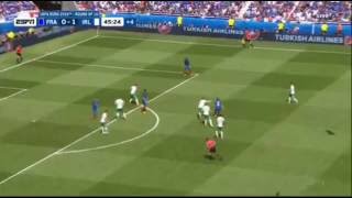 Perancis vs Irlandia 2-1 All Goals & Highlight UEFA EURO 2016 - 26 Juny 2016