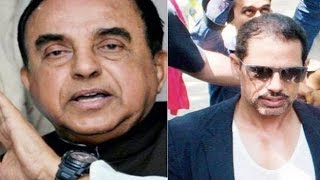 Robert Vadra takes on Subramaniam Swamy for his 'waiter' remarks