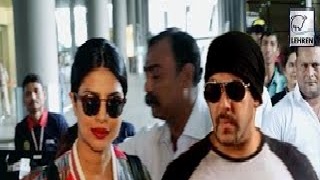 Salman Khan, Priyanka Chopra Return From IIFA 2016