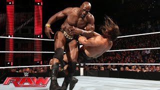 Titus O'Neil vs. Rusev: Raw, June 27, 2016