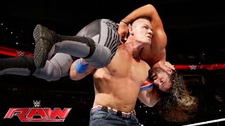 John Cena vs. Seth Rollins: Raw, June 27, 2016