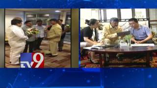 Chandrababu arrives in Delhi after completing Successful China tour