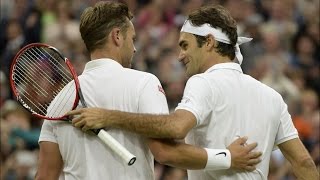 Wimbledon - Roger Federer Wins Over Marcus Willis