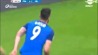 France-Islande 5-1 Giroud UEFA EURO 2016