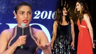 Priyanka Chopra says NO CATFIGHT with Deepika  IIFA Awards 2016