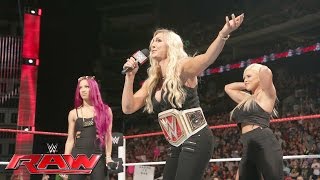 Sasha Banks attempts to put Charlotte in her place: Raw, July 4, 2016