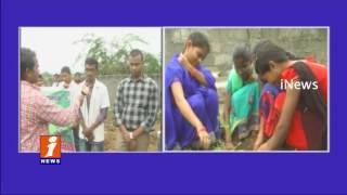 Students and Teachers Participate in iNews Haritha Haram at Dornakal | Warangal |iNews