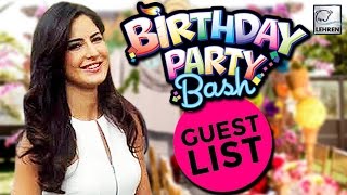Katrina Kaif's Birthday Party Guest List REVEALED Karan Johar Sidharth Malhotra