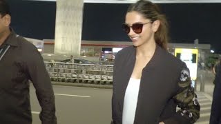 Deepika Padukone spotted at Mumbai Airport