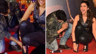 When Varun Dhawan touched Parineeti Chopra's FEET Shocking Video
