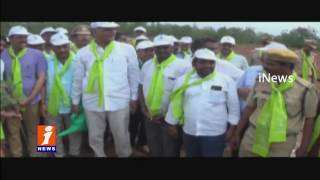 Harish Rao Participate in Haritha Haram At Gajwel | Medak district | iNews