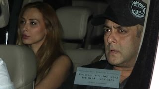 Salman Khan & Iulia attend Arpita Khan's party together | VIDEO