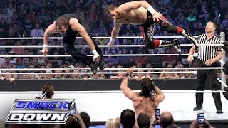 Dean Ambrose & Sami Zayn vs. Seth Rollins & Kevin Owens: SmackDown, July 14, 2016