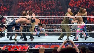 John Cena, Enzo Amore, Big Cass & The New Day vs. The Club & The Wyatt Family: Raw, July 18, 2016