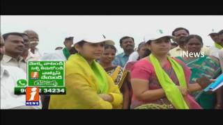 Smitha Sabarwal Inspects Haritha Haram Plants in Kamareddy | iNews