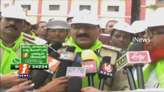 CP Mahender Reddy Plant Trees In Moghal College At Old City | Haritha Haram | iNews