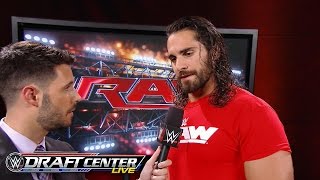Seth Rollins becomes the first Superstar picked in the WWE Brand Extension Draft: July 19, 2016