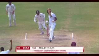 India vs West Indies 2016 1st Test Highlights :Ravichandran Ashwin 7 wickets
