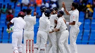 India vs West Indies: India wins first test against West Indies
