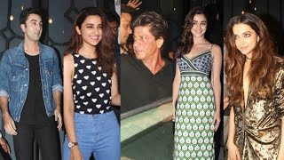 Bollywood Party 2016 - SRK, Alia Bhatt, Deepika, Ranveer, Ranbir