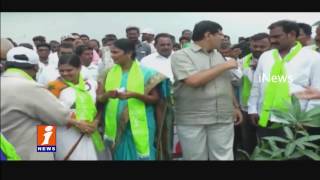 Jalagam Venkat Rao Plant Saplings For Haritha Haram at Vepalagadda | Kothagudem | iNews