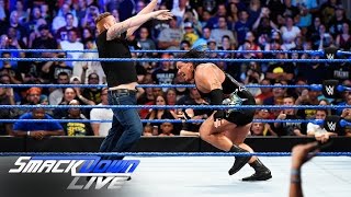 Rhyno returns to WWE on SmackDown Live to Gore Heath Slater: SmackDown Live, July 26, 2016