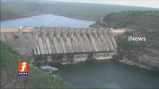 Heavy Rains  Devotees Feel Happy For Huge Water in Srisailam Dam | iNews