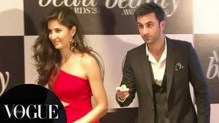 Katrina Kaif Strictly AVOIDS Ranbir Kapoor At Vogue Beauty Awards 2016