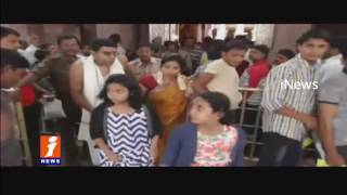 Devotees Heavy Rush In Srisailam - iNews